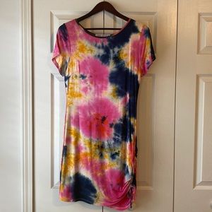 NWT!! Fraiche by J - Size L - Tie Dye T-shirt Dress